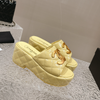 CHAN* 24 new thick-soled slippers 1:1 VIP