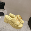 CHAN* 24 new thick-soled slippers 1:1 VIP