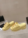 CHAN* 24 new thick-soled slippers 1:1 VIP