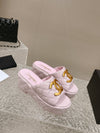 CHAN* 24 new thick-soled slippers 1:1 VIP