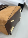 LOE* deerskin geometric bag