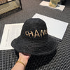 CHAN* 24 new hand-woven straw hat