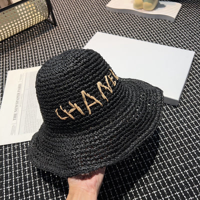 CHAN* 24 new hand-woven straw hat