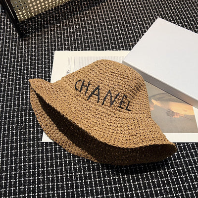 CHAN* 24 new hand-woven straw hat