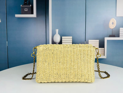 YS* 24 new product kate raffia chain bag