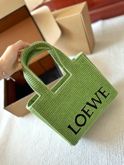 LOE* straw woven shopping bag vegetable basket