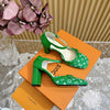 LOU* 24 new second-hand VINTAGE high-heeled sandals 1:1 VIP