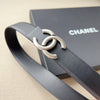 CHAN* double-sided cowhide belt 1:1 VIP