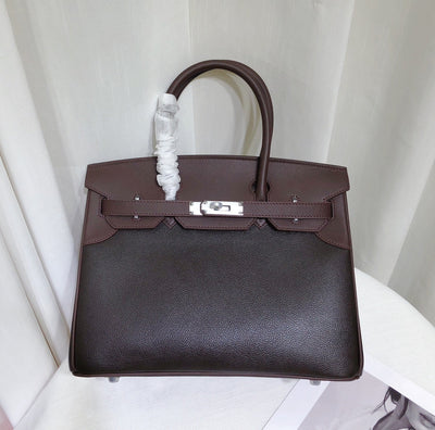 HE* SWIFT Leather Birkin Bag 1:1 VIP