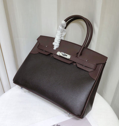 HE* SWIFT Leather Birkin Bag 1:1 VIP