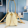 PRA* new raffia woven bucket bag