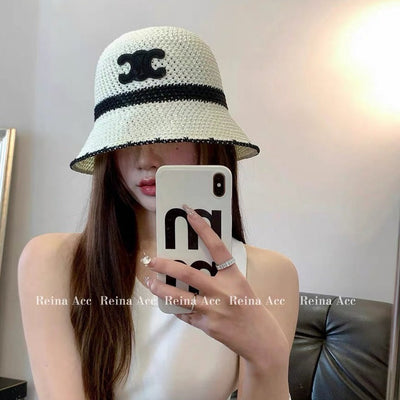 CEL* 24 new hollow bucket bucket hat