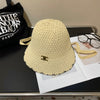 CEL* 24 new hollow color matching bucket hat