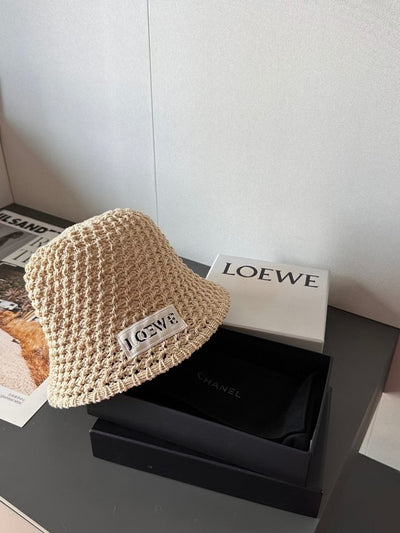 LOEW* 24 new straw bucket hat