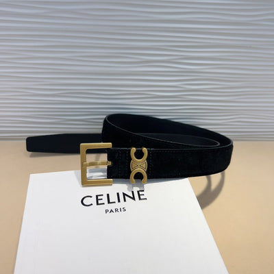 Celi* 24 new suede leather belt