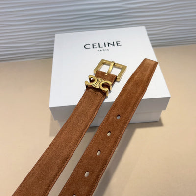 Celi* 24 new suede leather belt