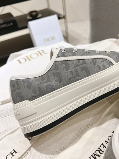 DIO* 24 New Embroidered Thick-soled Canvas Shoes 1:1 VIP