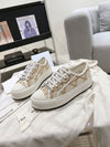 DIO* 24 New Embroidered Thick-soled Canvas Shoes 1:1 VIP