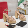 Valent* 24SS Woven Raffia Pumps 1:1 VIP