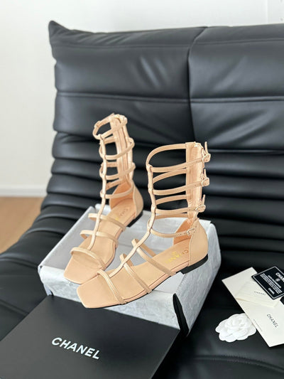 CHAN* 24SS Roman Series Sandals 1:1 VIP