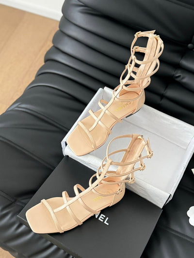 CHAN* 24SS Roman Series Sandals 1:1 VIP