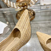 DIO* 24SS Braided High Heel Sandals/Flats 1:1 VIP