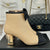 CHAN* 24SS sheepskin bow block heel ankle boots 1:1 VIP