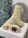 DIO* Leather Diamond Ankle Boots 1:1 VIP