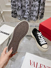 VALEN* 24SS thick-soled embroidered canvas shoes 1:1 VIP