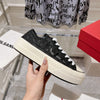 VALEN* 24SS thick-soled embroidered canvas shoes 1:1 VIP