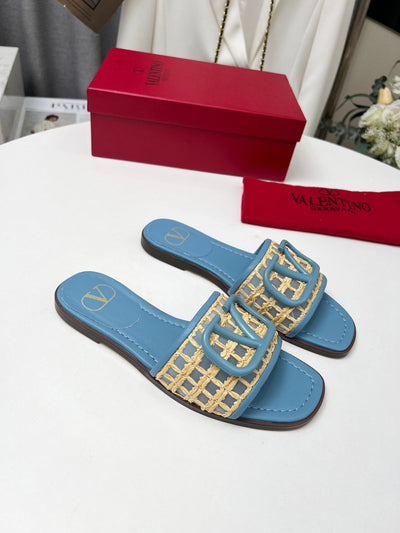 Valentin* 24SS Woven Slippers