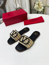 Valentin* 24SS Woven Slippers