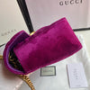 GUC* 24SS velvet chain bag