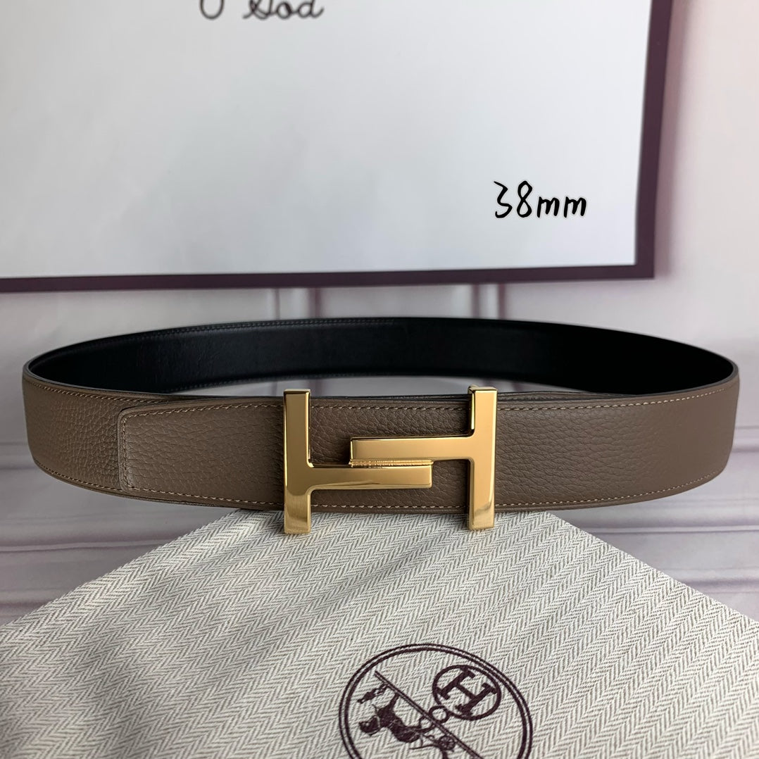 Herme* 24SS leather belt 1:1 VIP