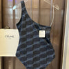 Balenciag* 24SS One-Piece Swimsuit