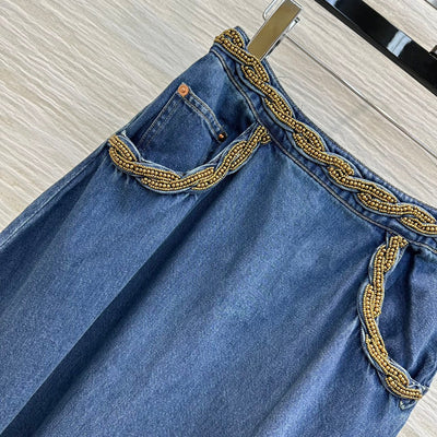 Valenti* 24SS High Waist Denim Skirt 1:1 VIP 8