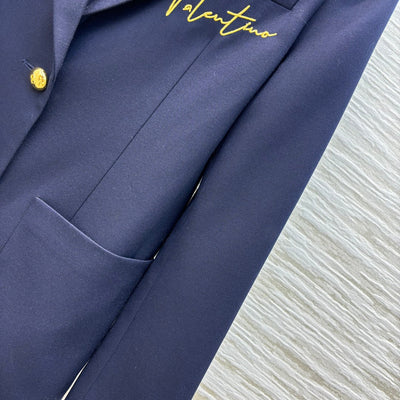 Valenti* 24SS letter embroidered suit jacket 1:1 VIP 8