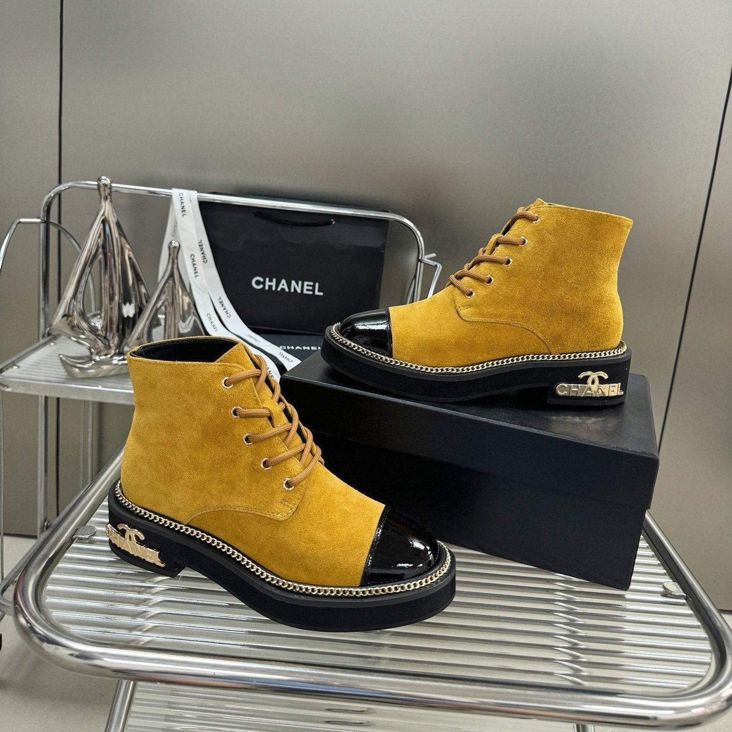 CHAN* 24SS ankle boots 1:1 VIP