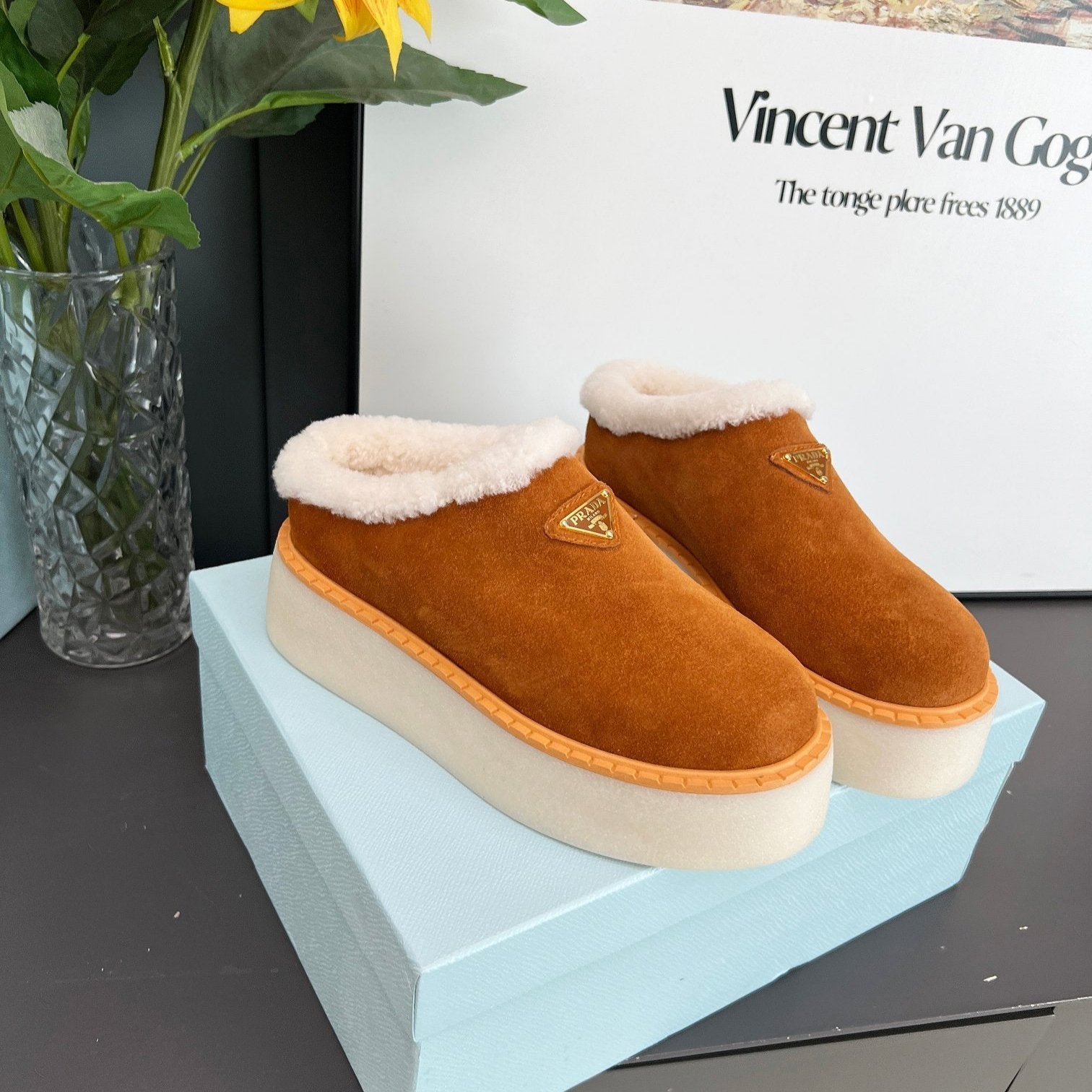 PRA* 24SS Fur Slippers 1:: VIP