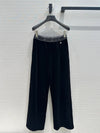 CHAN* 24SS Velvet Straight Pants 1:1 VIP