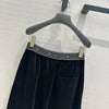 CHAN* 24SS Velvet Straight Pants 1:1 VIP