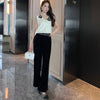 CHAN* 24SS Velvet Straight Pants 1:1 VIP