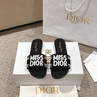 DIO* 24SS MISS series flat slippers 1:1 VIP