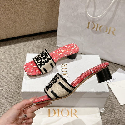 DIO* 24SS MISS series flat slippers 1:1 VIP