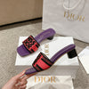 DIO* 24SS MISS series flat slippers 1:1 VIP