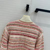 CHAN*24SS Colorblock Striped Knitted Jacket 1:1 VIP