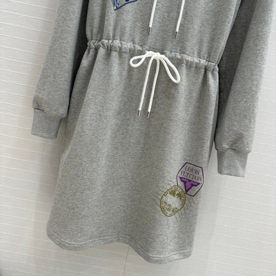 LOU* 24SS Hooded Dress