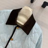 LOU* 24SS Cream Blue Padded Jacket 1:1 VIP