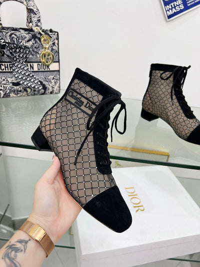 DIO* 24SS embroidered jacquard mesh boots 1:1 VIP