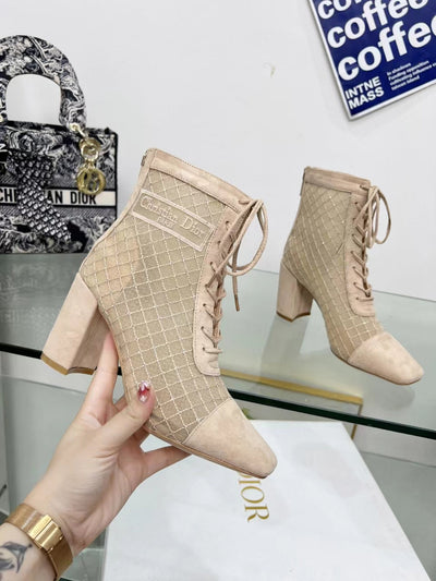 DIO* 24SS embroidered jacquard mesh boots 1:1 VIP